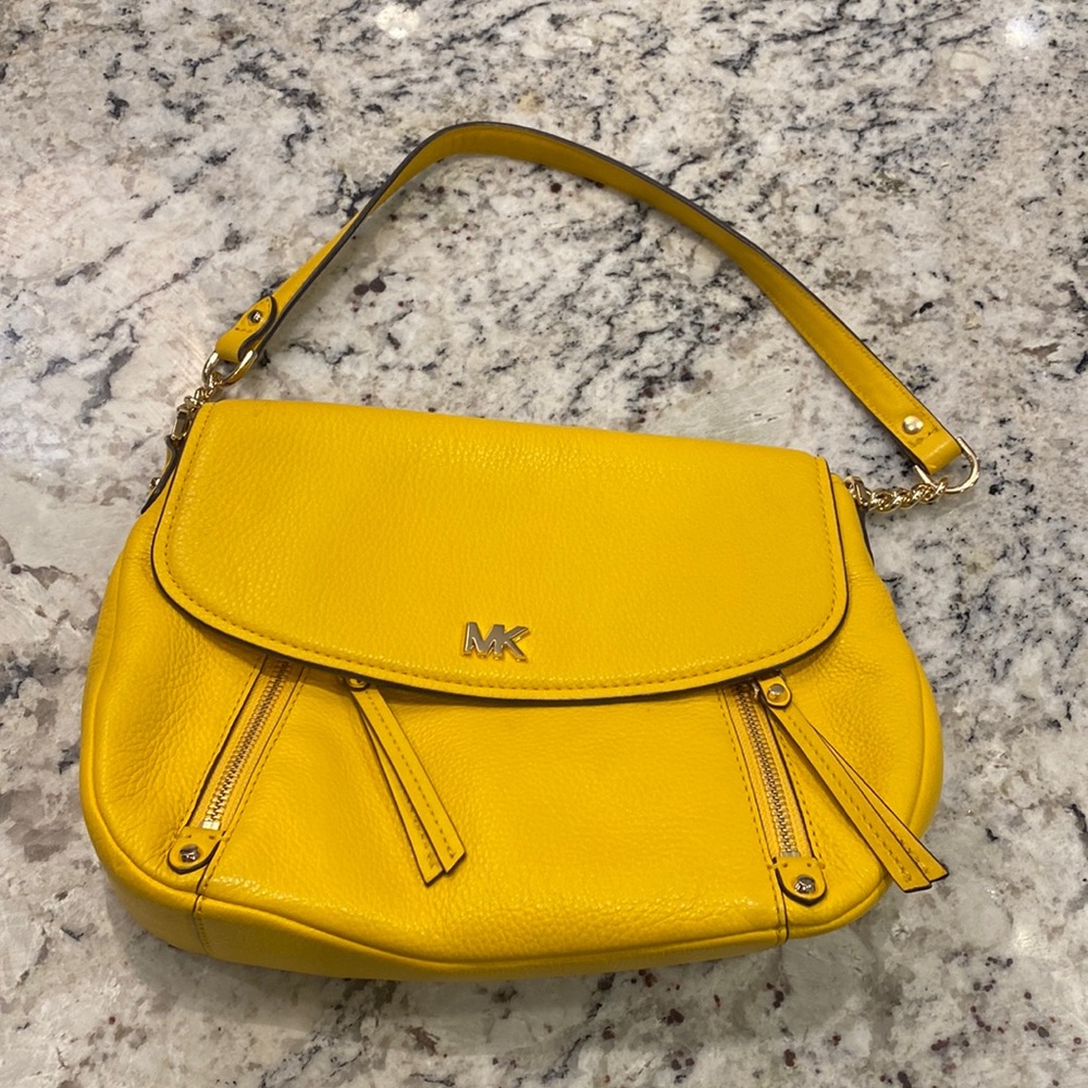 Mk Handbag With Adjustable Strap Attachment - image 1